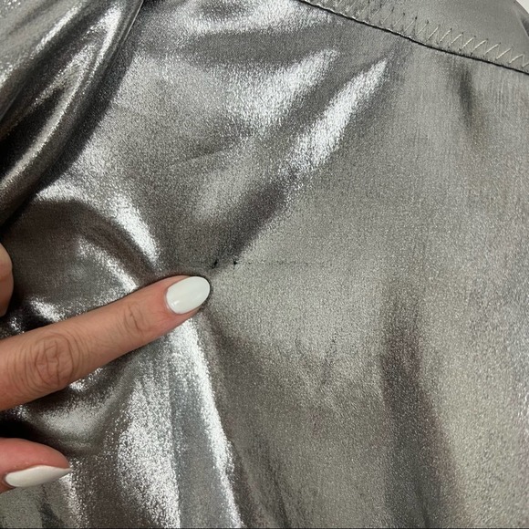 Alala Daze Jacket in Platinum Sz L Revolve Shopbop Lightweight Lined Hooded - Picture 6 of 12